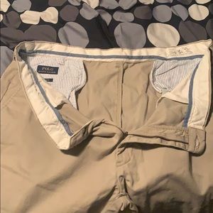 Big & Tall Polo men’s tan khakis